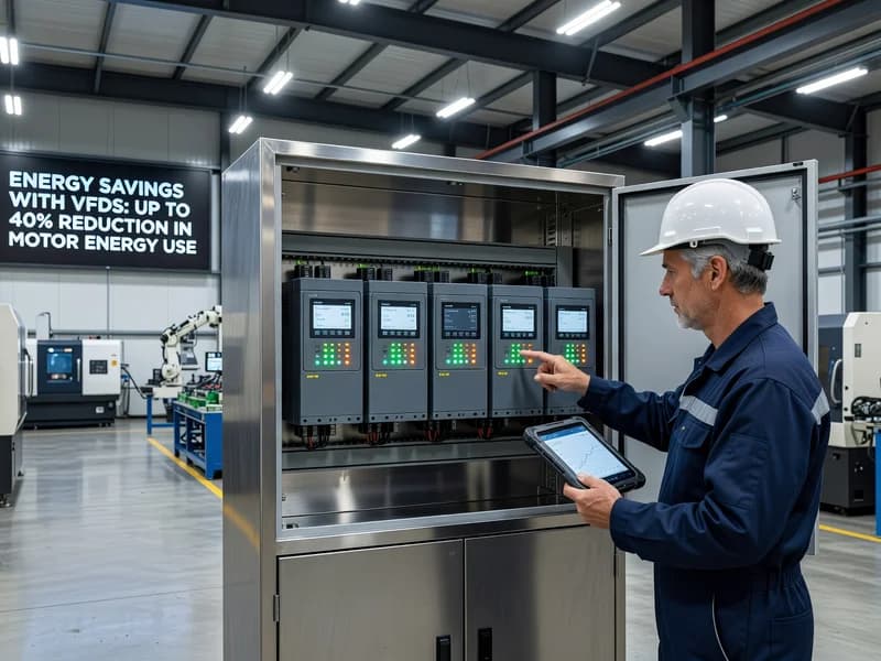 How Variable Frequency Drives Save Energy in Industrial Plants