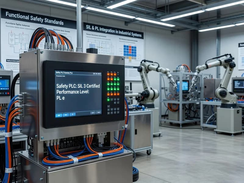 Functional Safety with Safety PLCs: SIL and Performance Levels